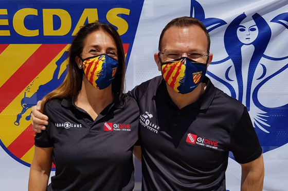 Joan Barcia y Eva Cruz Campions de Catalunya